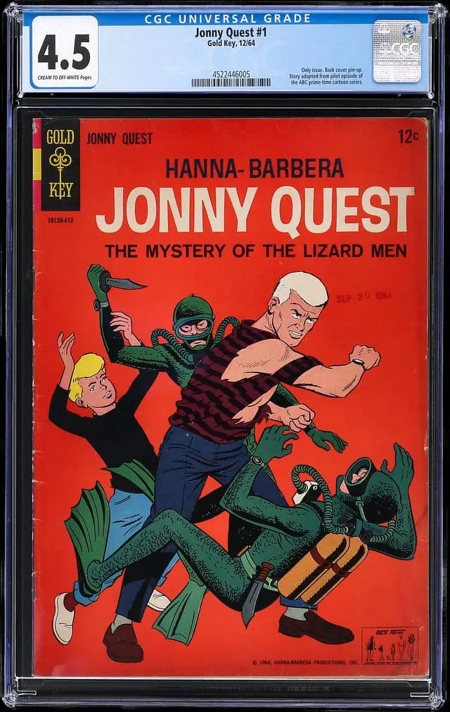 CGC Graded Comic Lot - Marvel Secret Wars #8 9.4, Daredevil #4 6.5, Jonny Quest #1 4.5 - Rare Collector's Set!