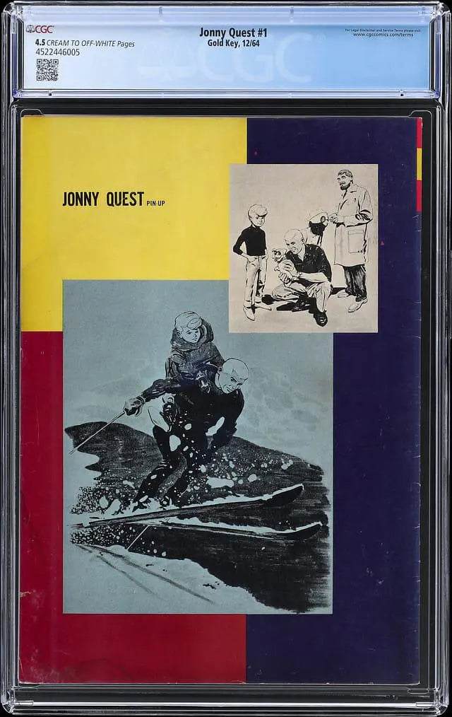 CGC Graded Comic Lot - Marvel Secret Wars #8 9.4, Daredevil #4 6.5, Jonny Quest #1 4.5 - Rare Collector's Set!